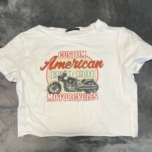 Race car baby tee